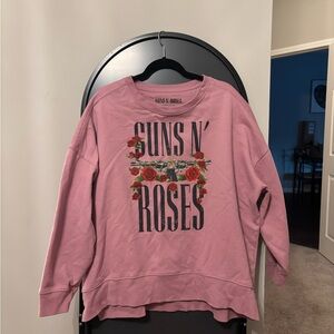 Pink Guns N' Roses Sweatshirt